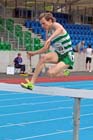 Ryan McKinlay winner of the steeplechase at the Scottish Championships, Scotstoun  Stadium, Glasgow.